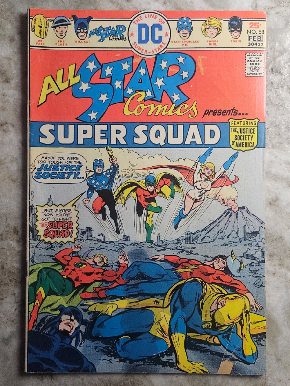 All-Star Comics #58 Super Squad DC 1976 Comics 1st Power Girl