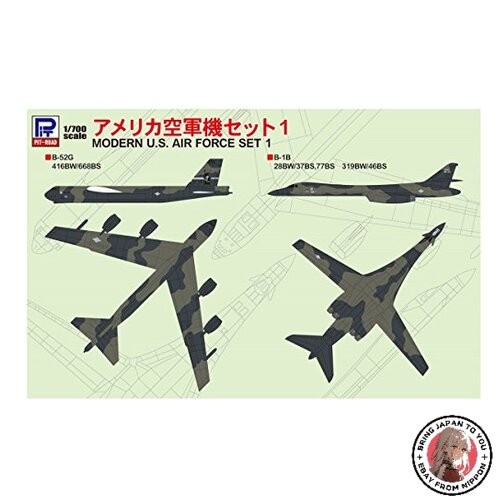 Pit-Road 1/700 Skywave US Air Force Aircraft Set 1 Plastic Model S46 Pit-Road 1/700 Skywave US Air Force Aircraft Set 1 Plastic Model S46