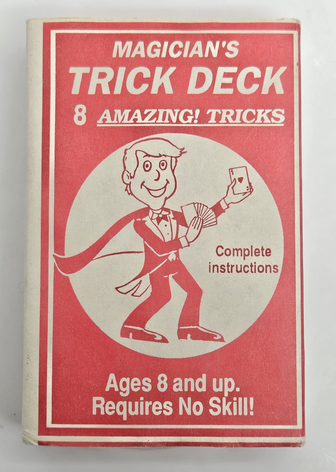 Vintage Magician\'s Trick Deck Eight Tricks With Instructions New Sealed 