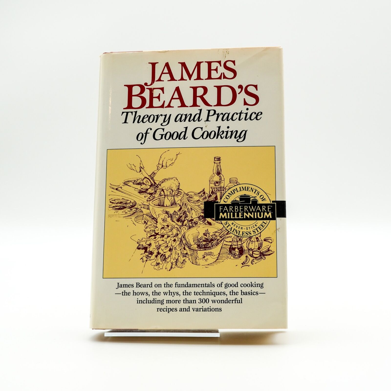 James Beard\'s Theory & Practice of Good Cooking Hardcover Book W/ Dustcover 1990