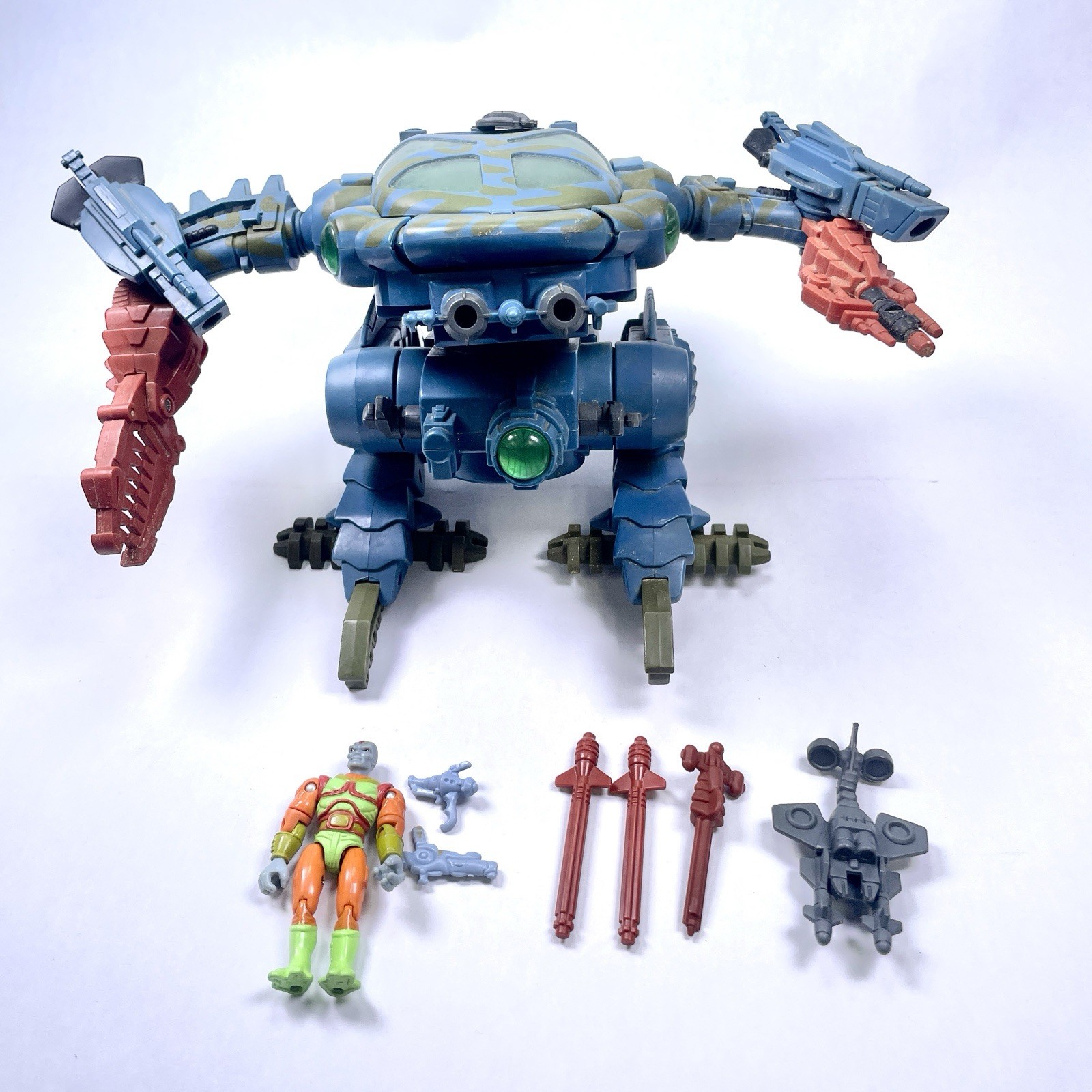 Exo Squad Light Attack General Shiva Amphibious Assault E-Frame 1994 Playmates