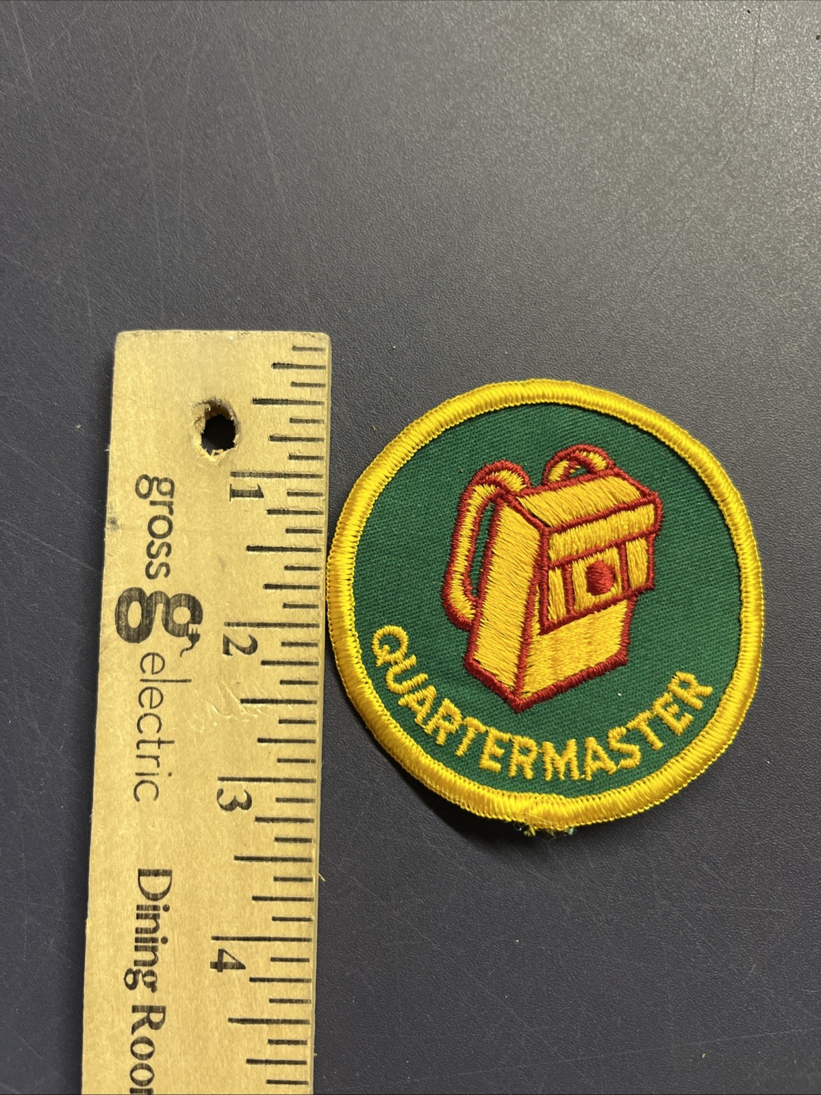 Vintage BSA Boy Scouts Of America Quartermaster Patch