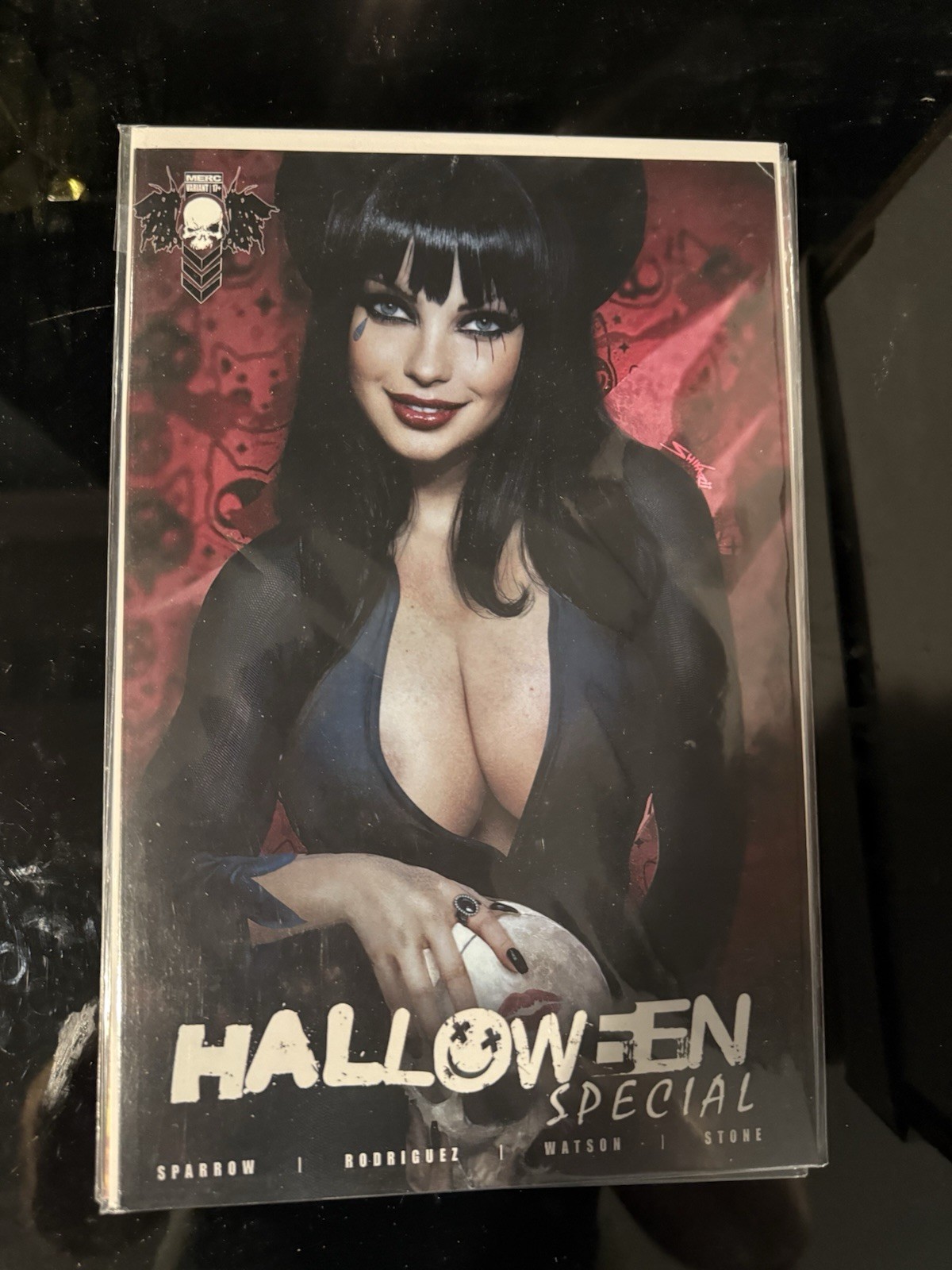 MERC HALLOWEEN SPECIAL 2022 | Shikarii Mistress Trade Dress Variant Cover | Merc MERC HALLOWEEN SPECIAL 2022 | Shikarii Mistress Trade Dress Variant Cover | Merc