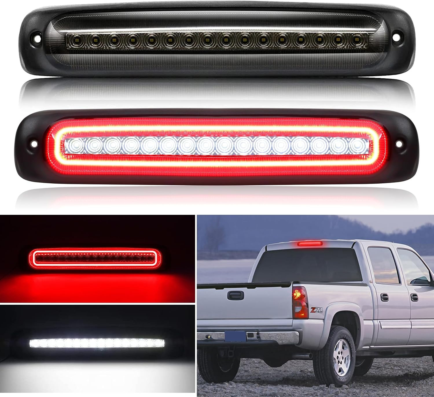 LED 3Rd Third Brake Light Replacement for Sierra/Silverado 1500 2500 3500/HD 199
