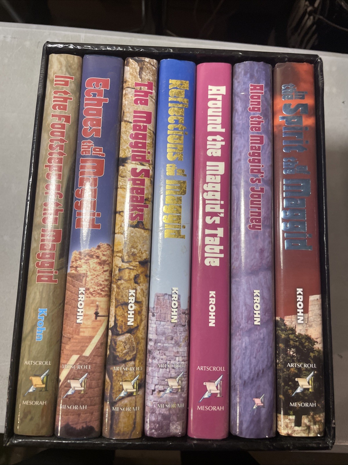 New ArtScroll. The Magid.. .7 Vol Set. H/c Jewish Book/Sefer New ArtScroll. The Magid.. .7 Vol Set. H/c Jewish Book/Sefer