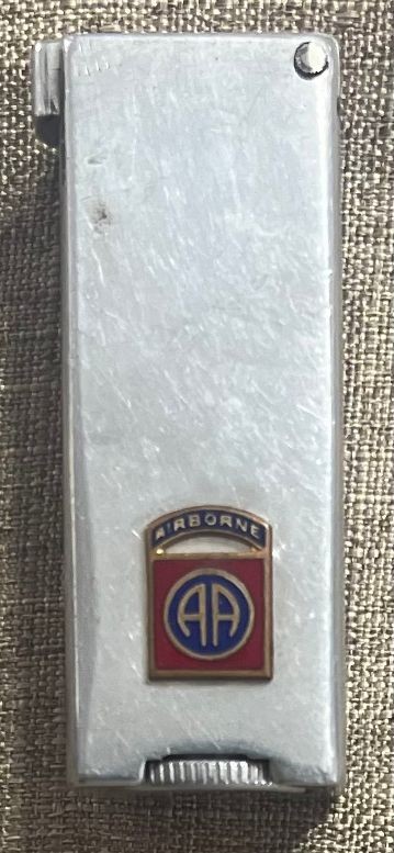 Vintage 82nd Army Airborne Emblem lighter