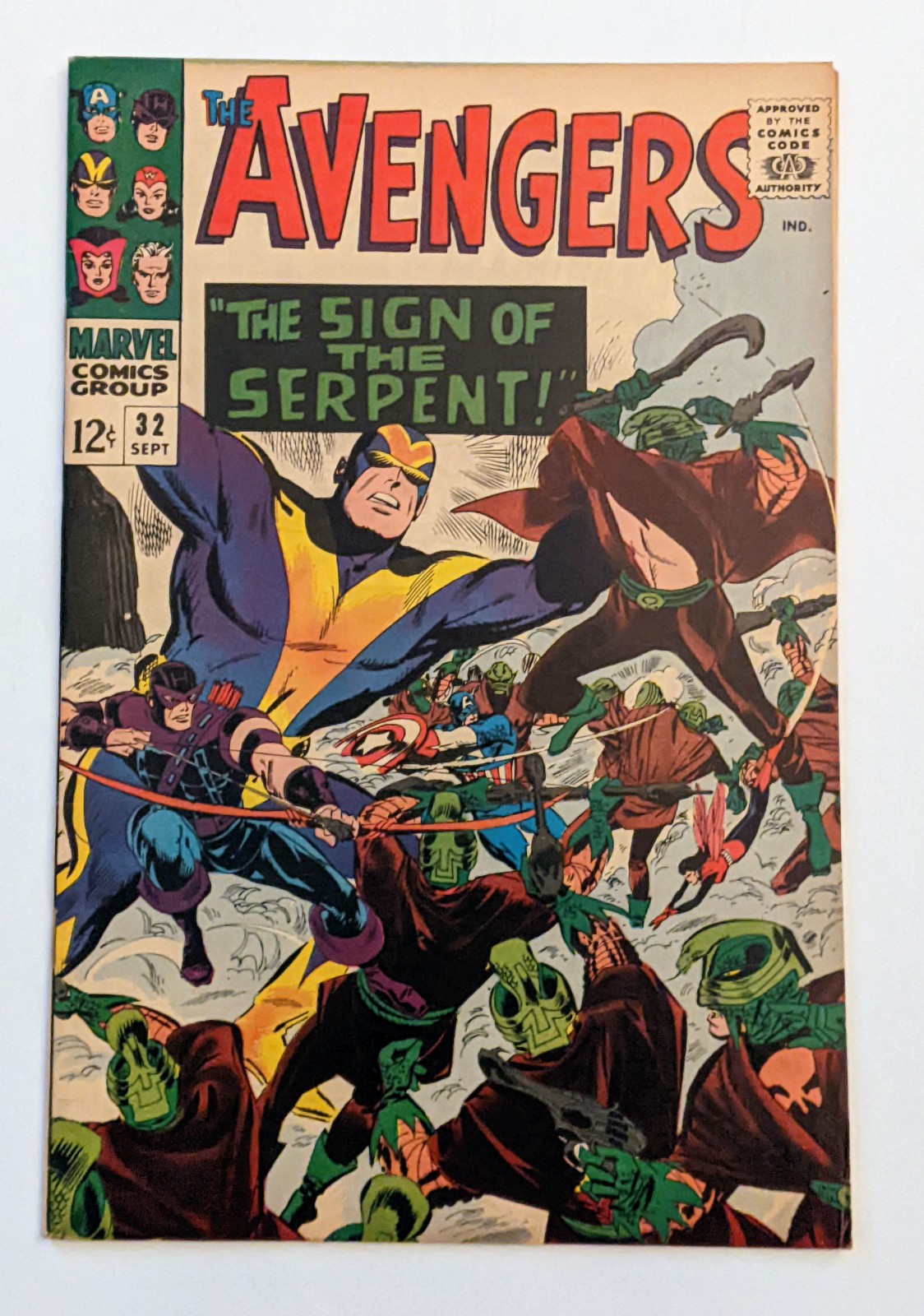 Avengers #32 (1966) Silver Age Marvel Comic