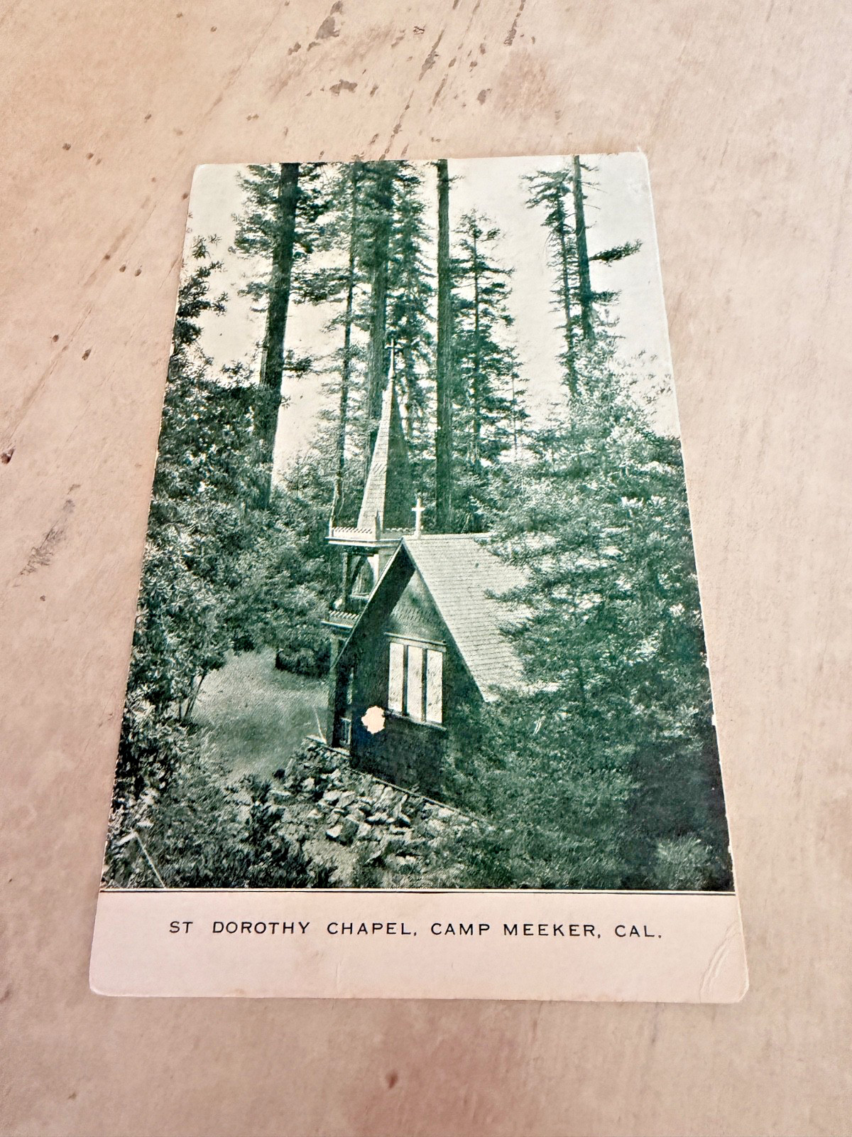 Dorothy Chapel Camp Meeker CA Postcard Unposted