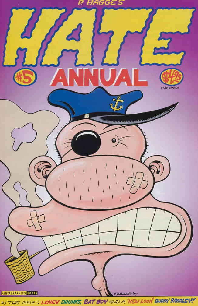 Hate Annual #5 VF; Fantagraphics | Peter Bagge - w/Bag+Board Hate Annual #5 VF; Fantagraphics | Peter Bagge - w/Bag+Board