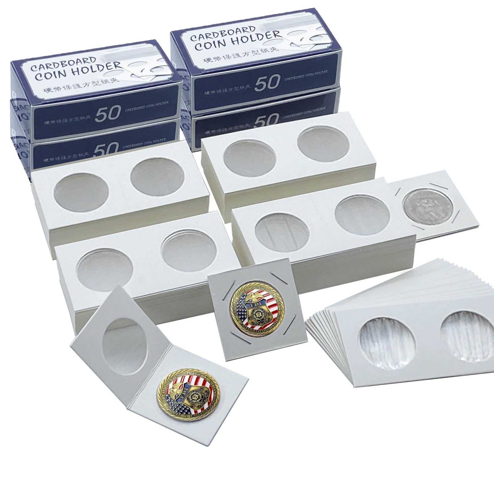 200 PCS 2x2 Coin Flips for Large Dollar