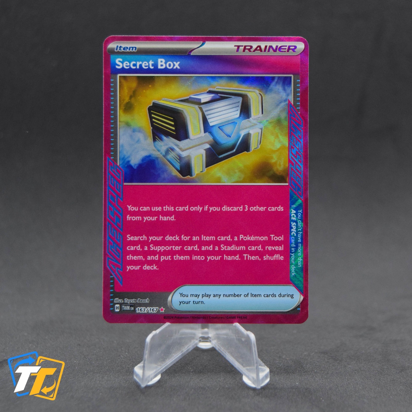 Secret Box Twilight Masquerade 163/167 NM Pokemon