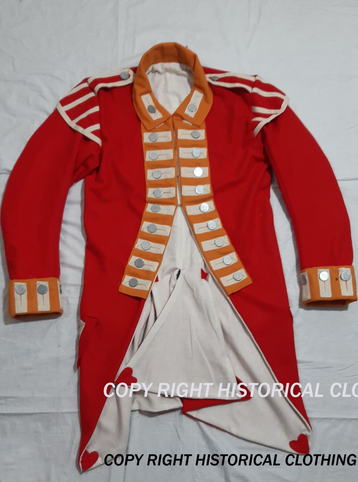 35th Regiment Grenadier British Regimental Coat Hand Stitched