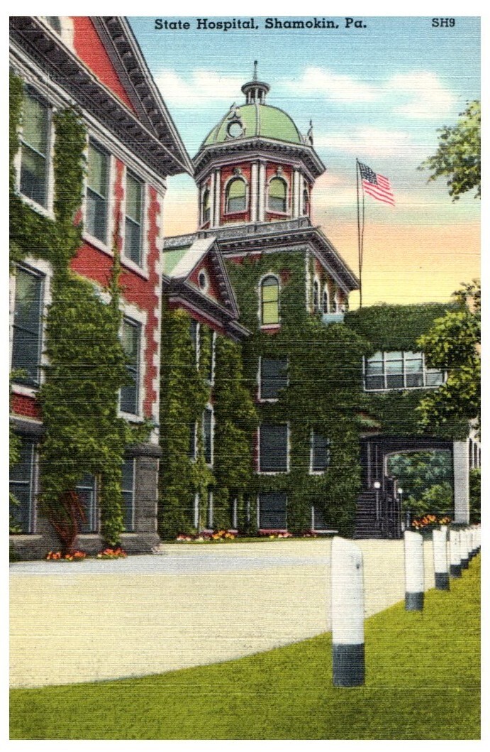 Vintage Postcard 1930-1945 Shamokin State Hospital, Shamokin, Pennsylvania (PA) Vintage Postcard 1930-1945 Shamokin State Hospital, Shamokin, Pennsylvania (PA)