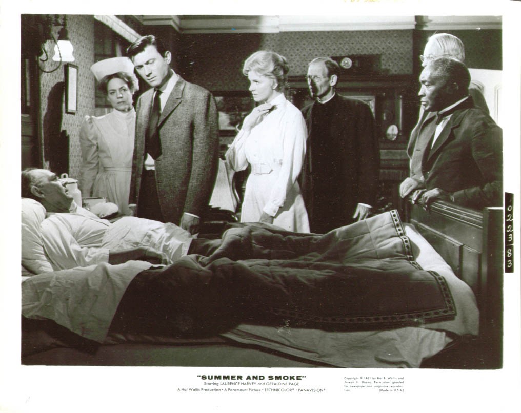 Laurence Harvey Geraldine Page Summer & Smoke photo \'61