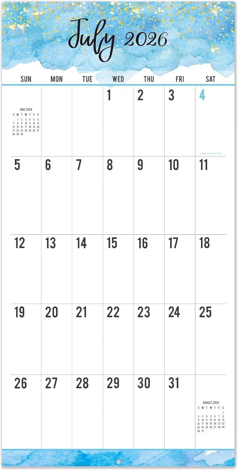 2026-2027 Wall Calendar 18-Month Large Print 12\ 2026-2027 Wall Calendar 18-Month Large Print 12\