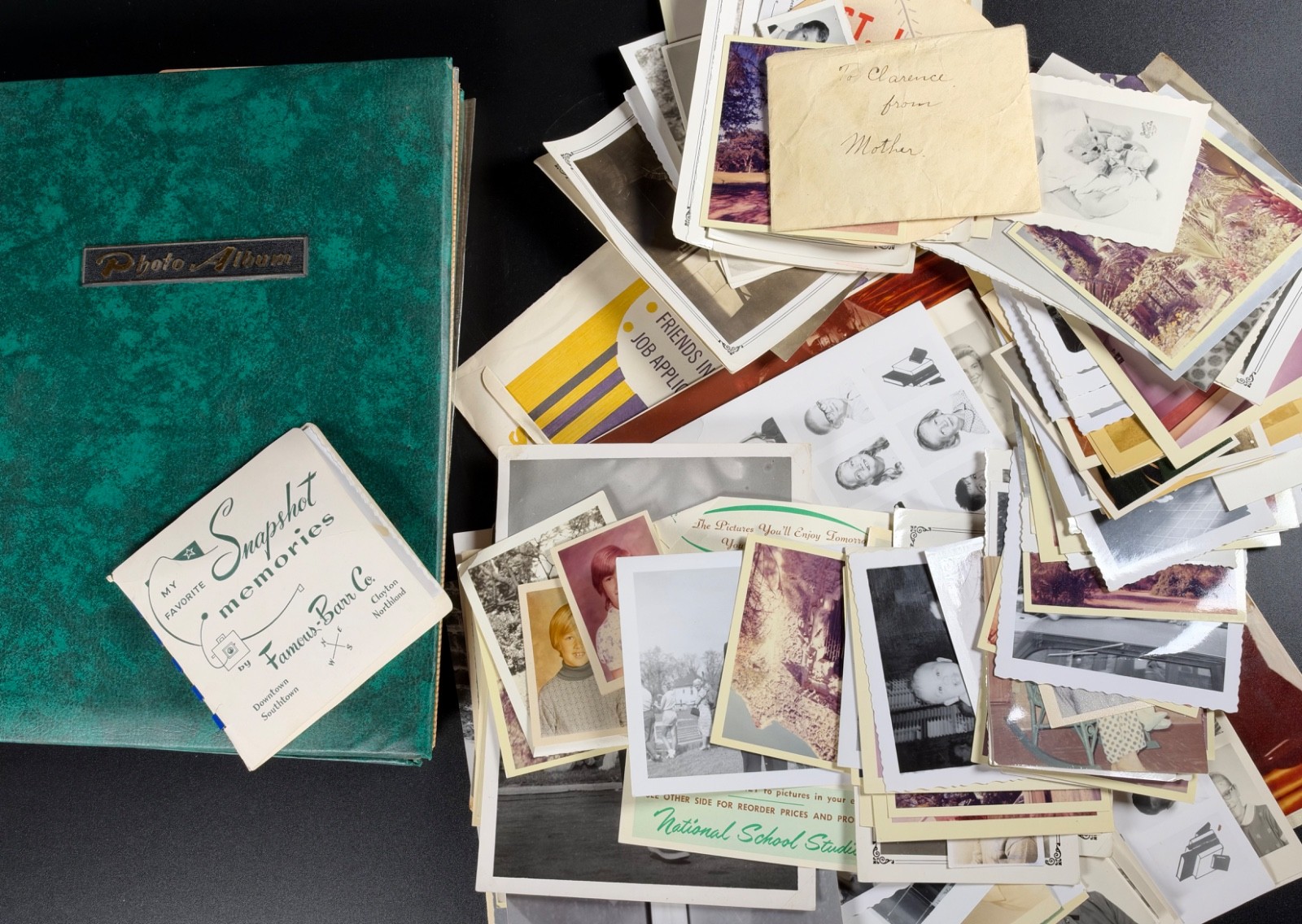 Large Bundle with 100\'s of vintage photos and a photo album-1950\'s-1970\'s