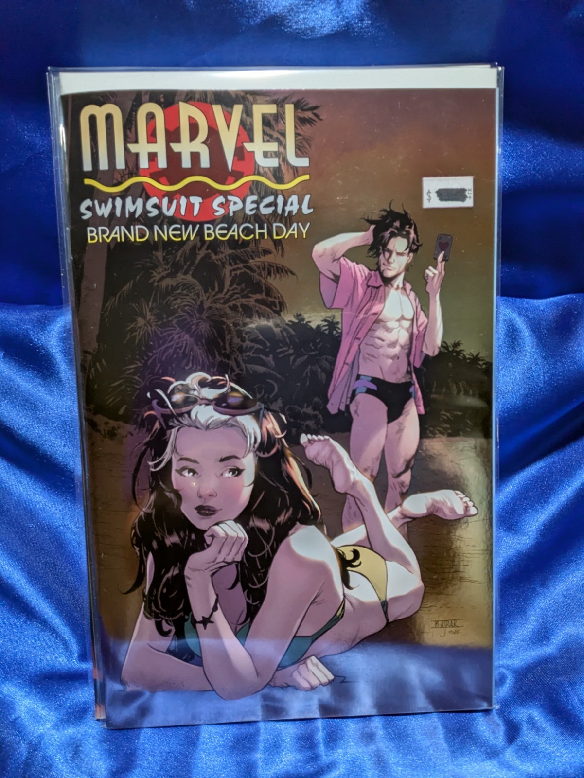 Marvel Swimsuit Special: Brand New Beach Day #1 Mahmud Asrar Foil Variant Comic