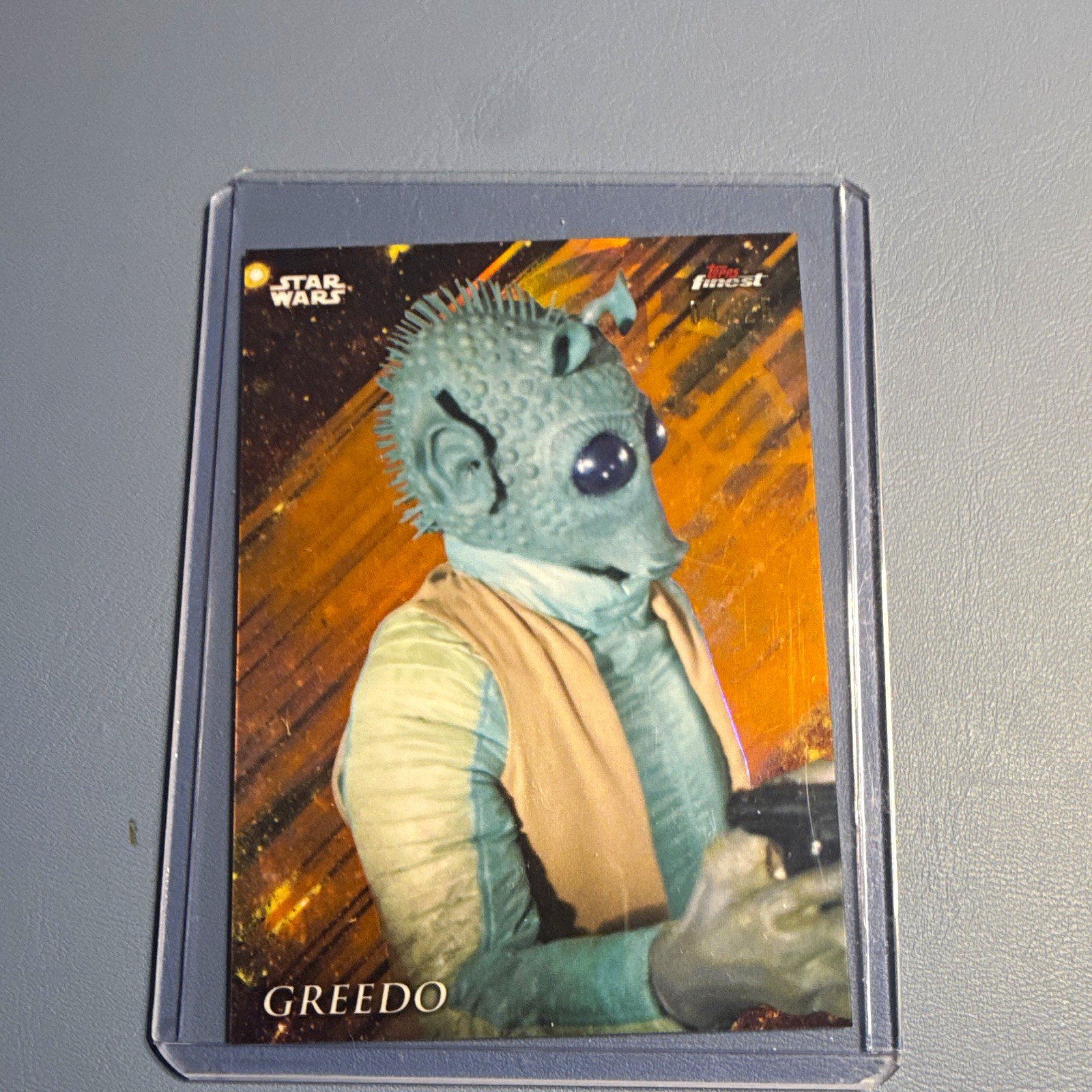 Topps 1999 Topps Finest Star Wars Greedo #44 Parallel/Variety Trading Card /25 Topps 1999 Topps Finest Star Wars Greedo #44 Parallel/Variety Trading Card /25