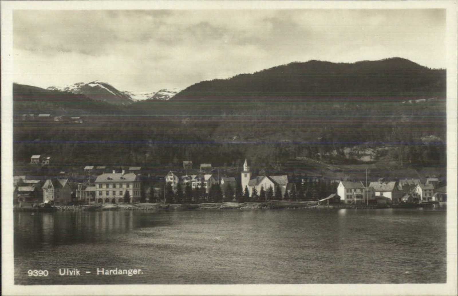 Ulvik Hardanger Norge Norway c1910 Real Photo Postcard Ulvik Hardanger Norge Norway c1910 Real Photo Postcard