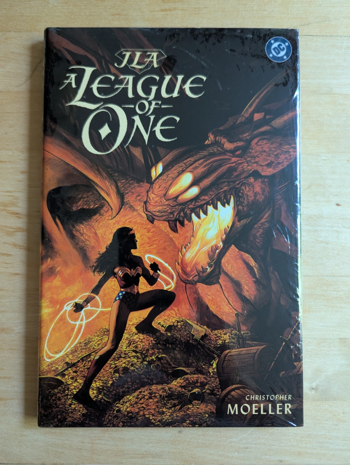 JLA: A LEAGUE OF ONE DELUXE EDITION HARDCOVER DC Comics BRAND NEW + SEALED RARE