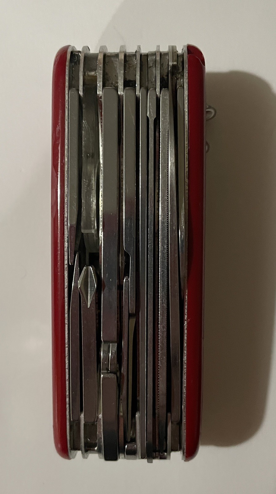 Victorinox Swiss Champ with red scales    Swisschamp