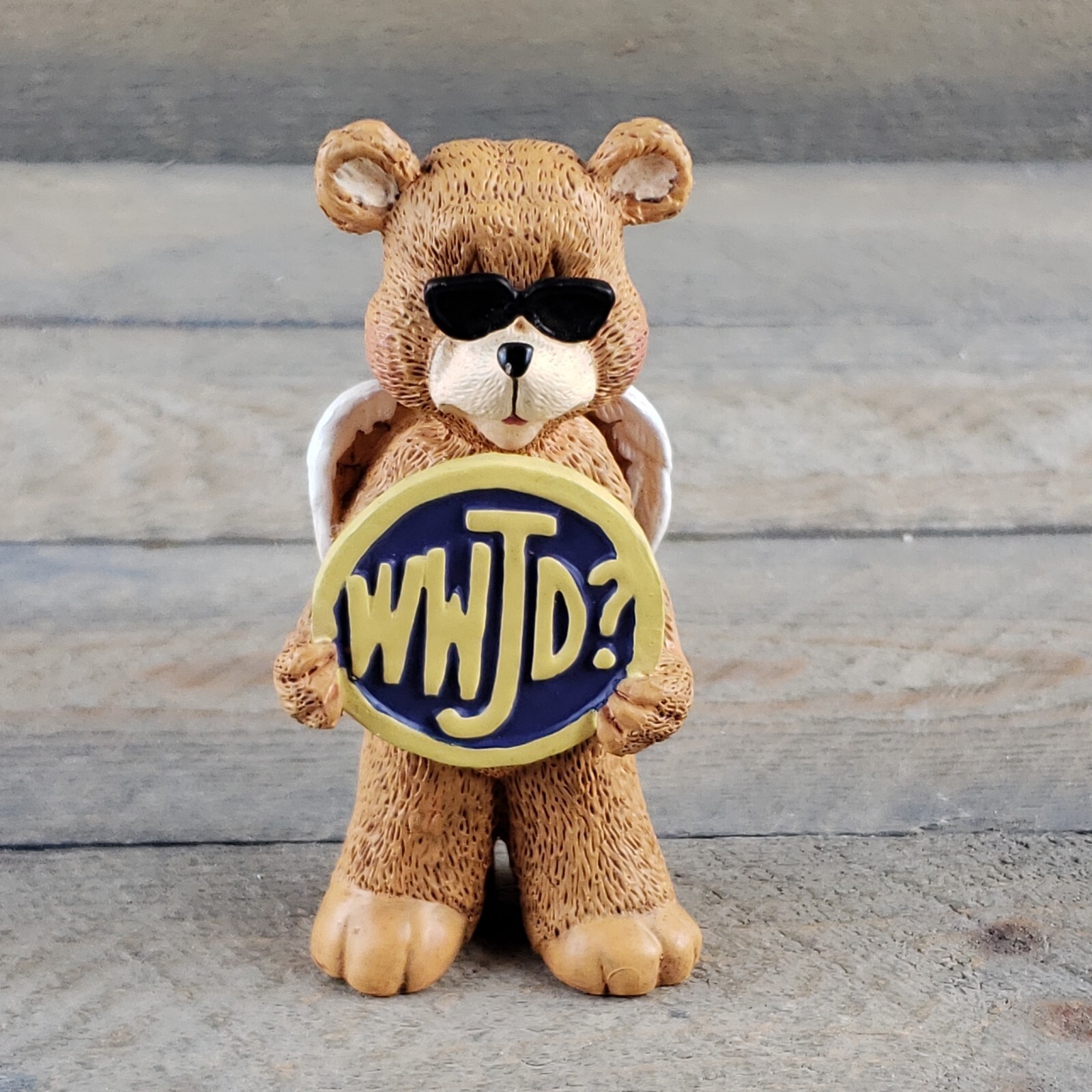 Prayer Bear Figurine By Autom WWJD (What Would Jesus Do) Prayer Bear Figurine By Autom WWJD (What Would Jesus Do)