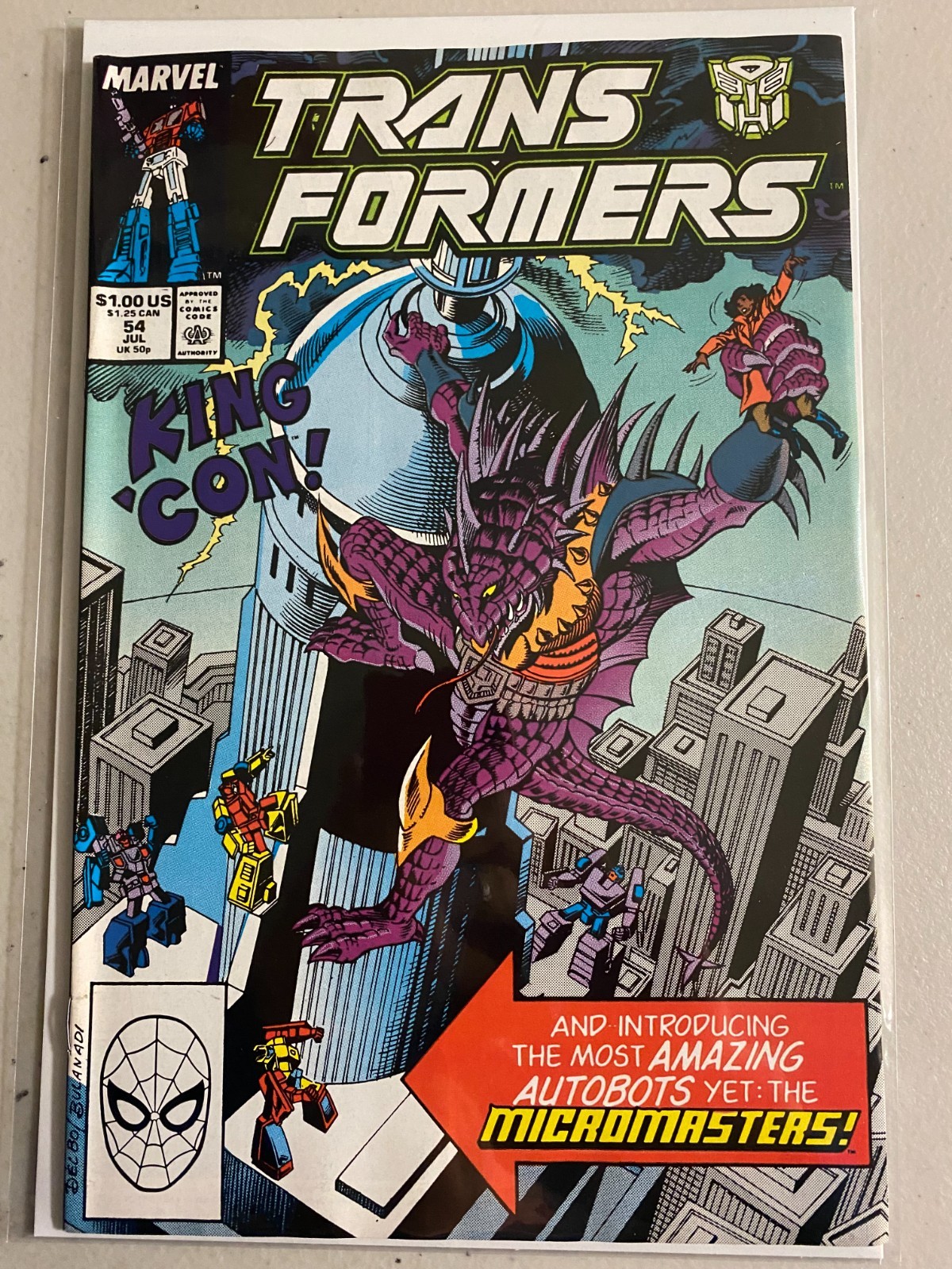 Transformers #54 direct 8.0 (1989) Transformers #54 direct 8.0 (1989)