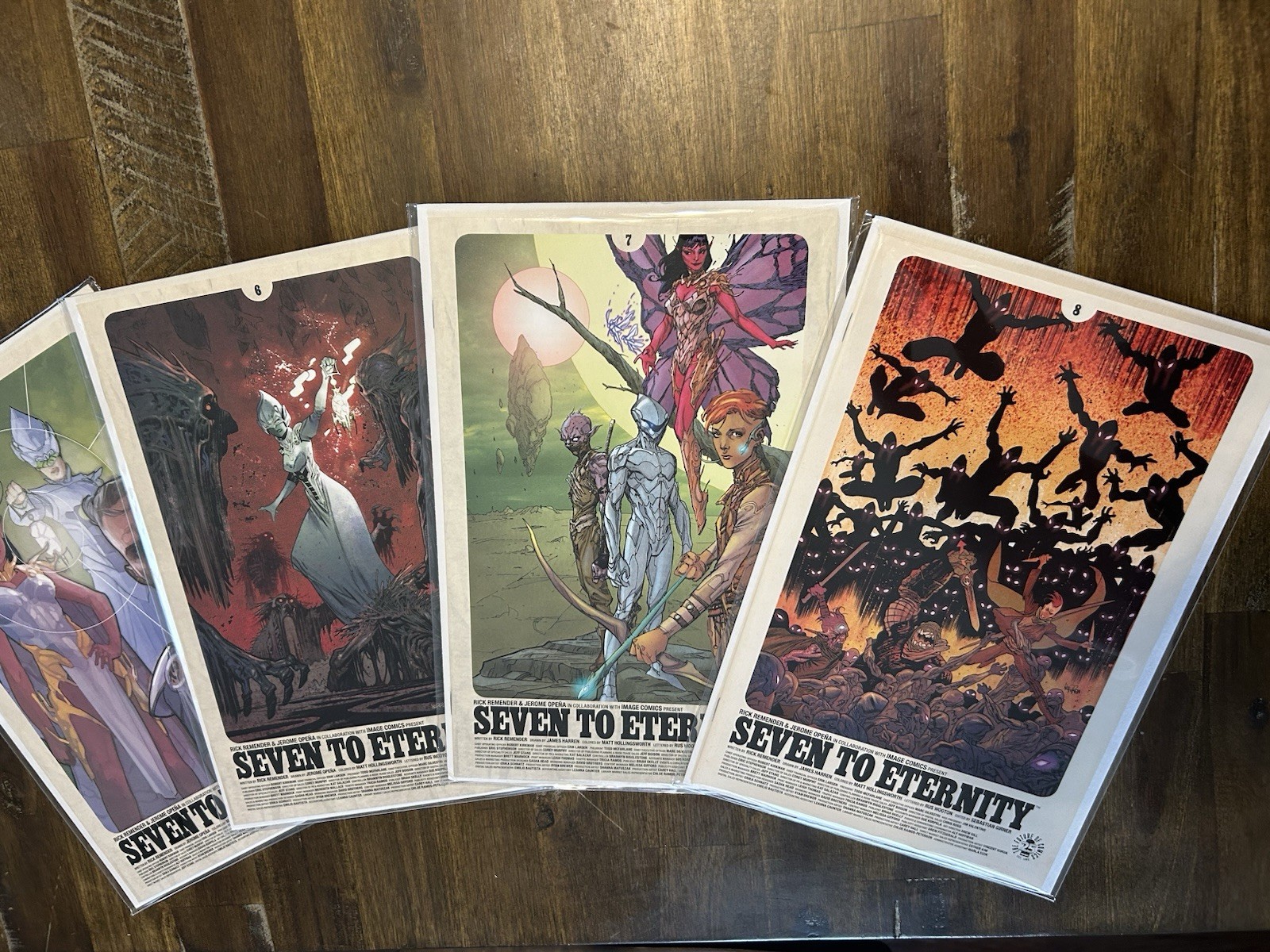 Seven to Eternity #5-8 Lot of 4 Image Comics 2017 VF - NM Bagged and Boarded Seven to Eternity #5-8 Lot of 4 Image Comics 2017 VF - NM Bagged and Boarded