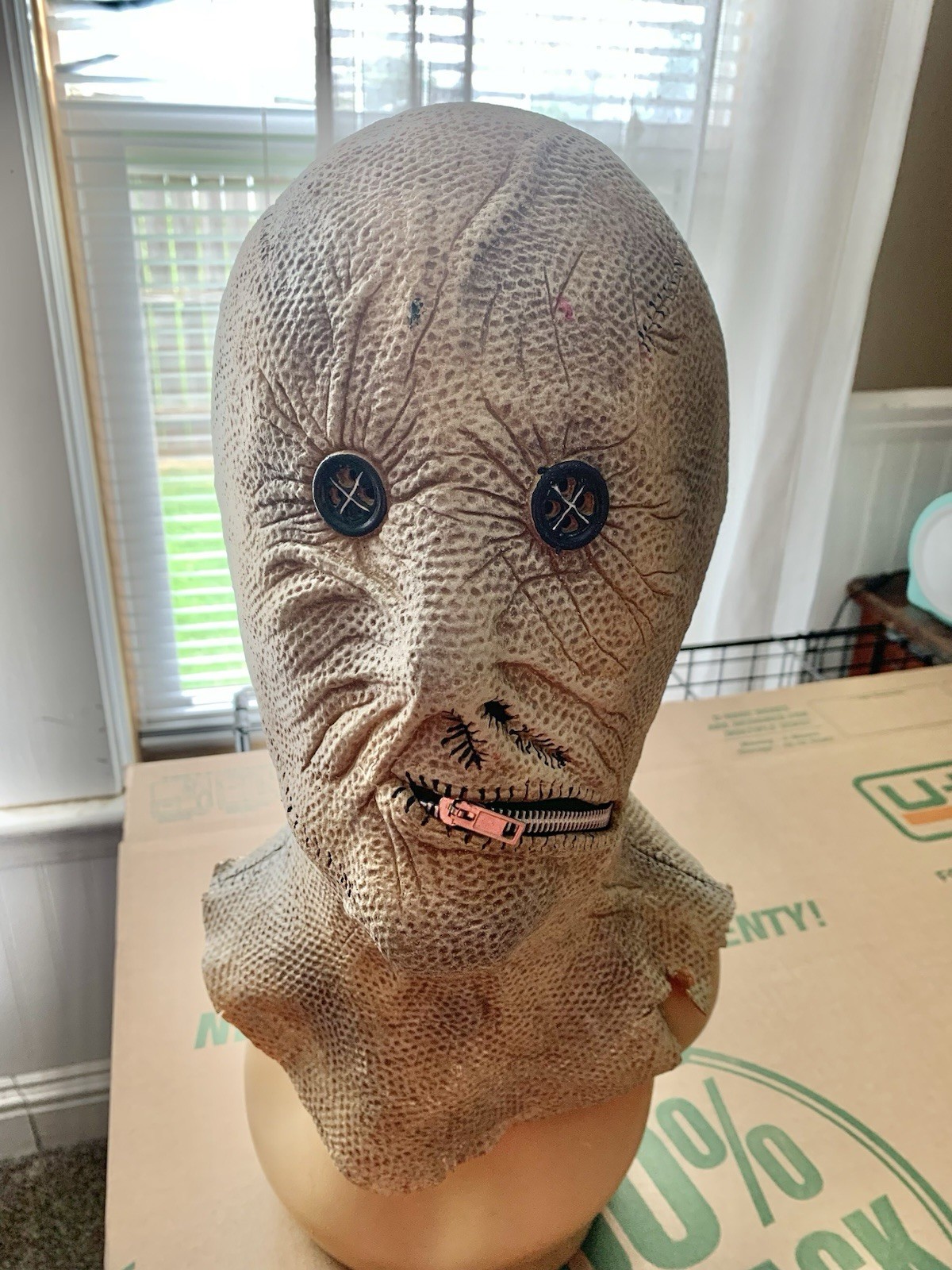 Vintage 2014 Nightbreed Dr. Decker Latex Horror Mask - Lionsgate Clive Barker