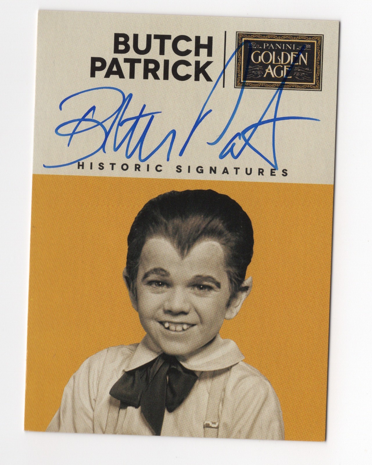 Butch Patrick 2014 Panini Golden Age Autograph Card Auto The Munsters Eddie