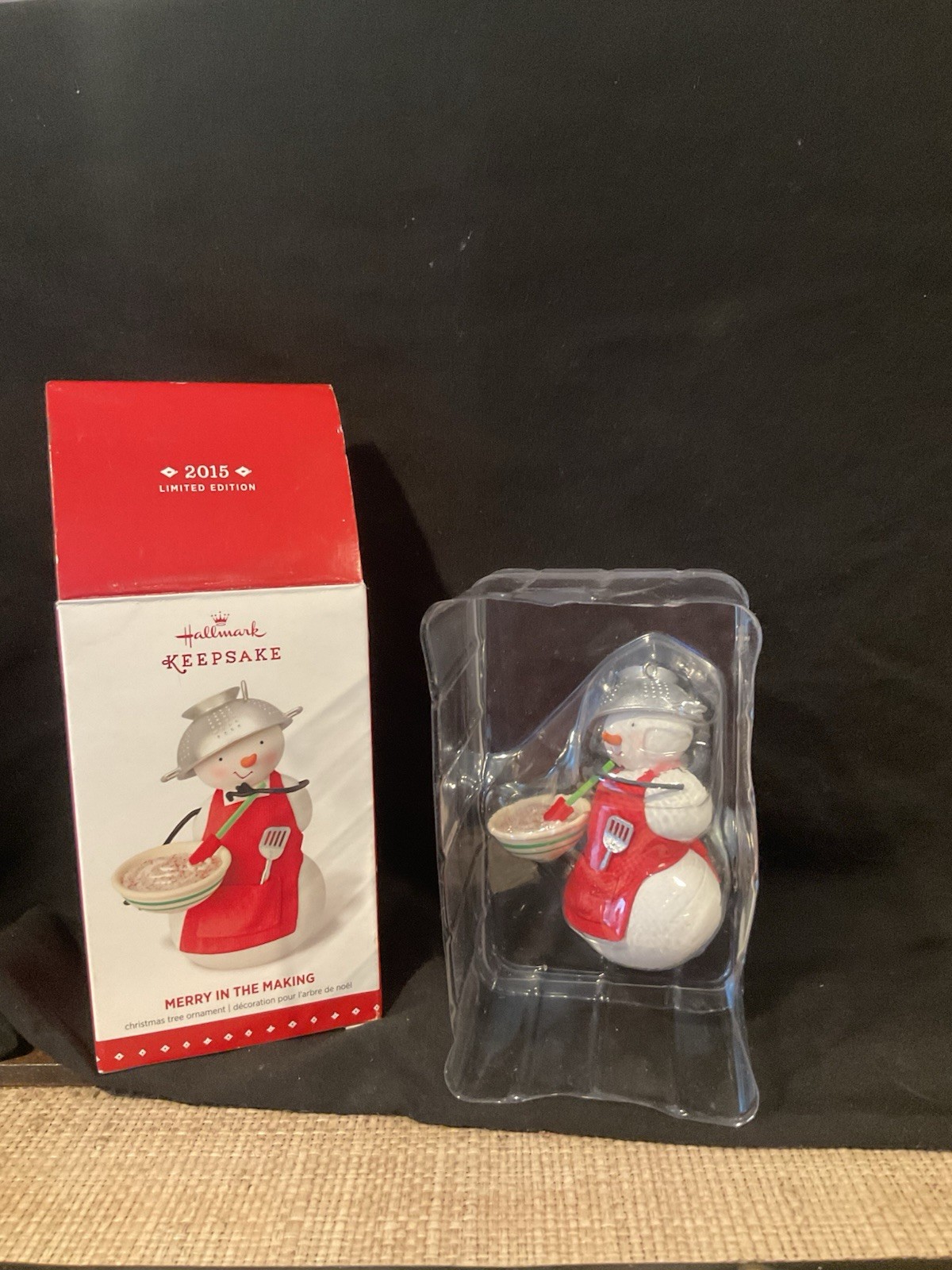 Hallmark 2015 Keepsake Ornament Merry In The Making Christmas Snowman Hallmark 2015 Keepsake Ornament Merry In The Making Christmas Snowman