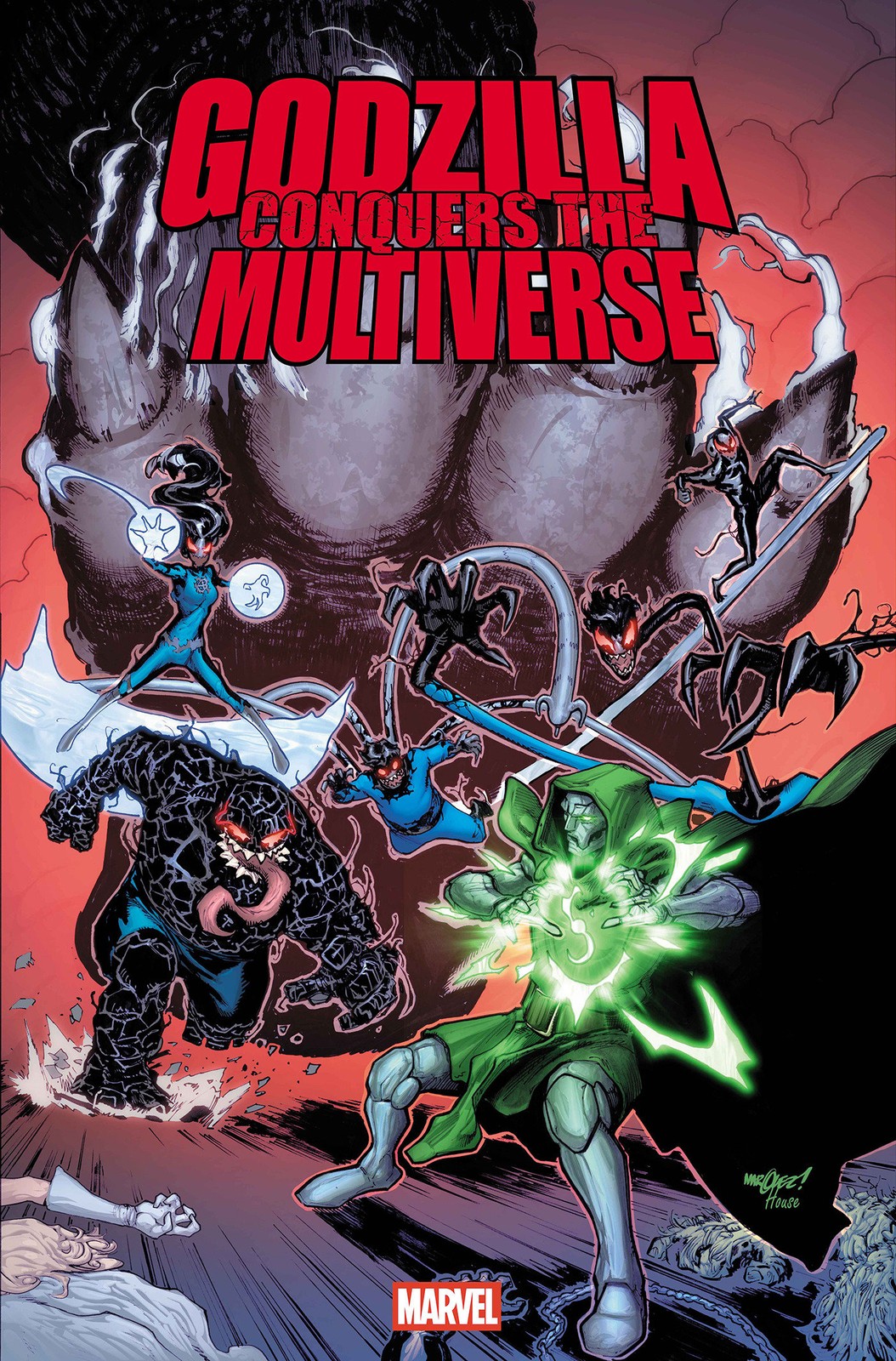 Godzilla Conquers The Multiverse #3 CVR A Cover VAR 9/30/26 Marvel