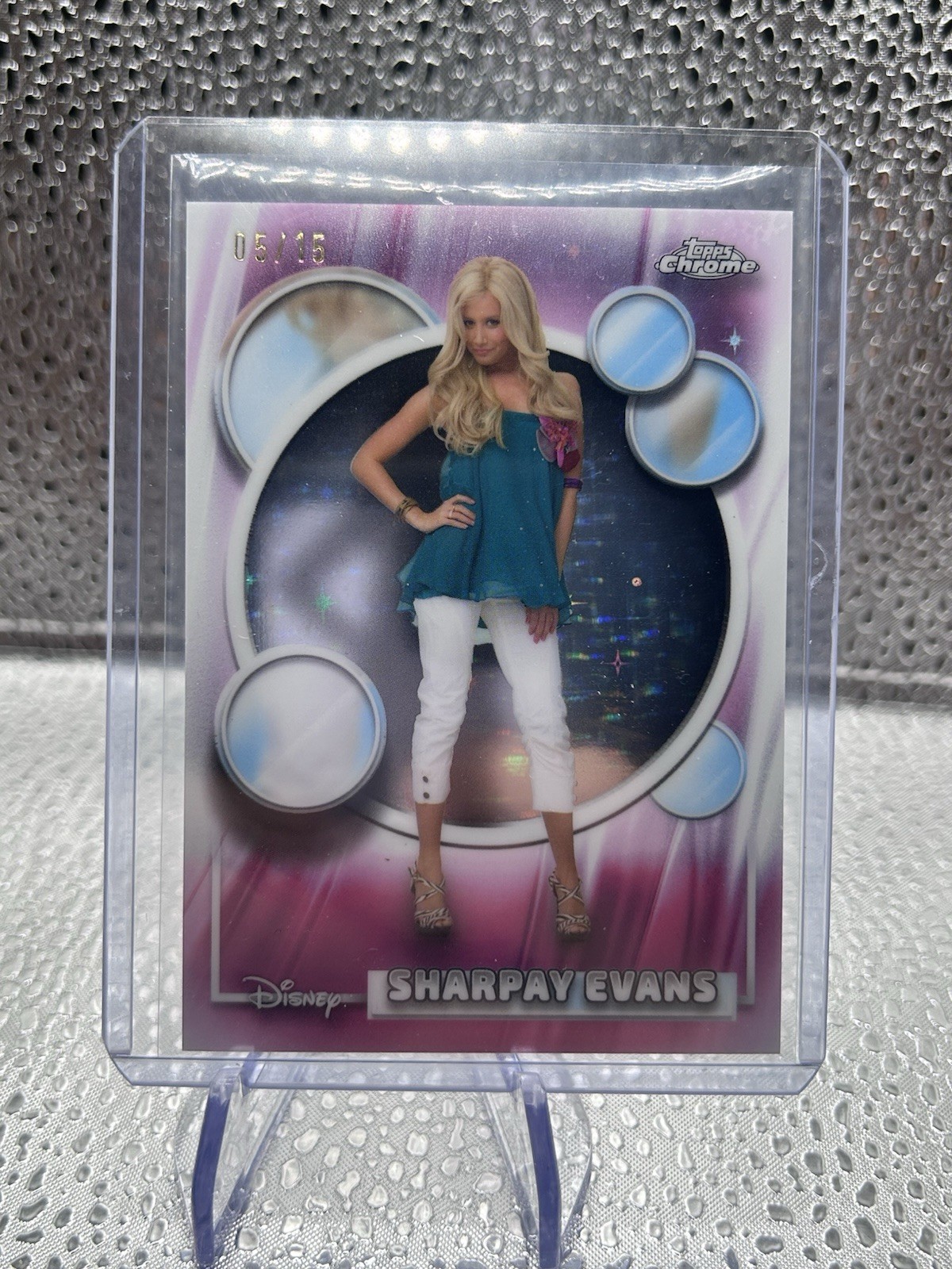 2026 Disney Topps Chrome HSM Sharpay Evans Ashley Tisdale Wish Upon A Star 5/15