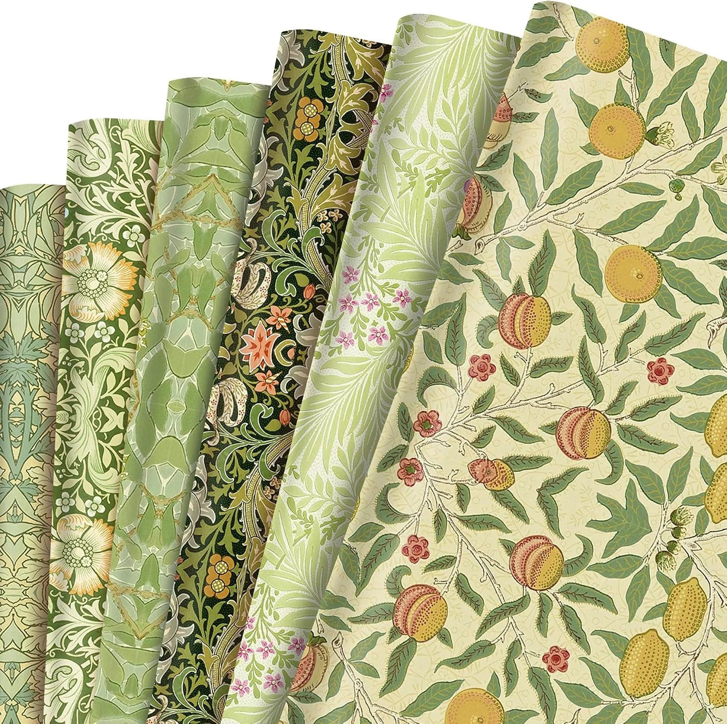 12PCS William Morris Wrapping Paper Sheets 20x27 inches Floral Gift Wrap Set New 12PCS William Morris Wrapping Paper Sheets 20x27 inches Floral Gift Wrap Set New