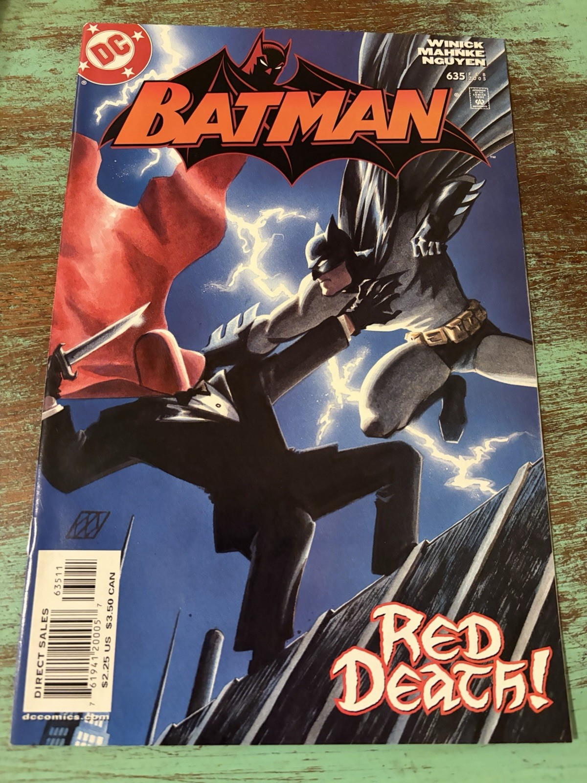 Batman #635 (DC Comics February 2005) VF/NM 1st Red Hood