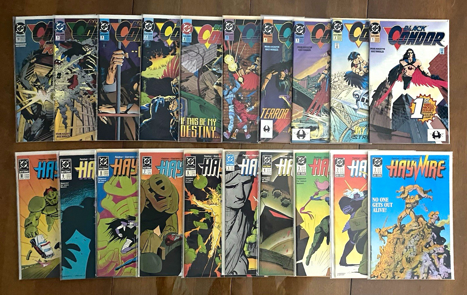 DC Comics Black Condor 1-10 & Haywire 1-10 (Lot of 20)1988 Copper Age 