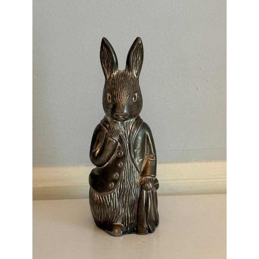 Vintage Godinger Peter Rabbit Silver Piggy Bank Vintage Godinger Peter Rabbit Silver Piggy Bank