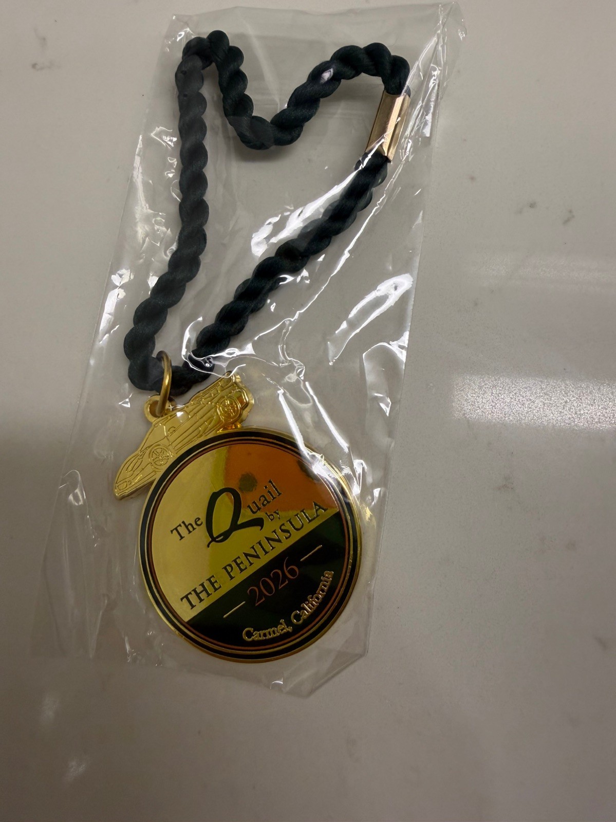 The Quail - A Motorsports Gathering 2026 Medallion Token Pebble Beach Concours 