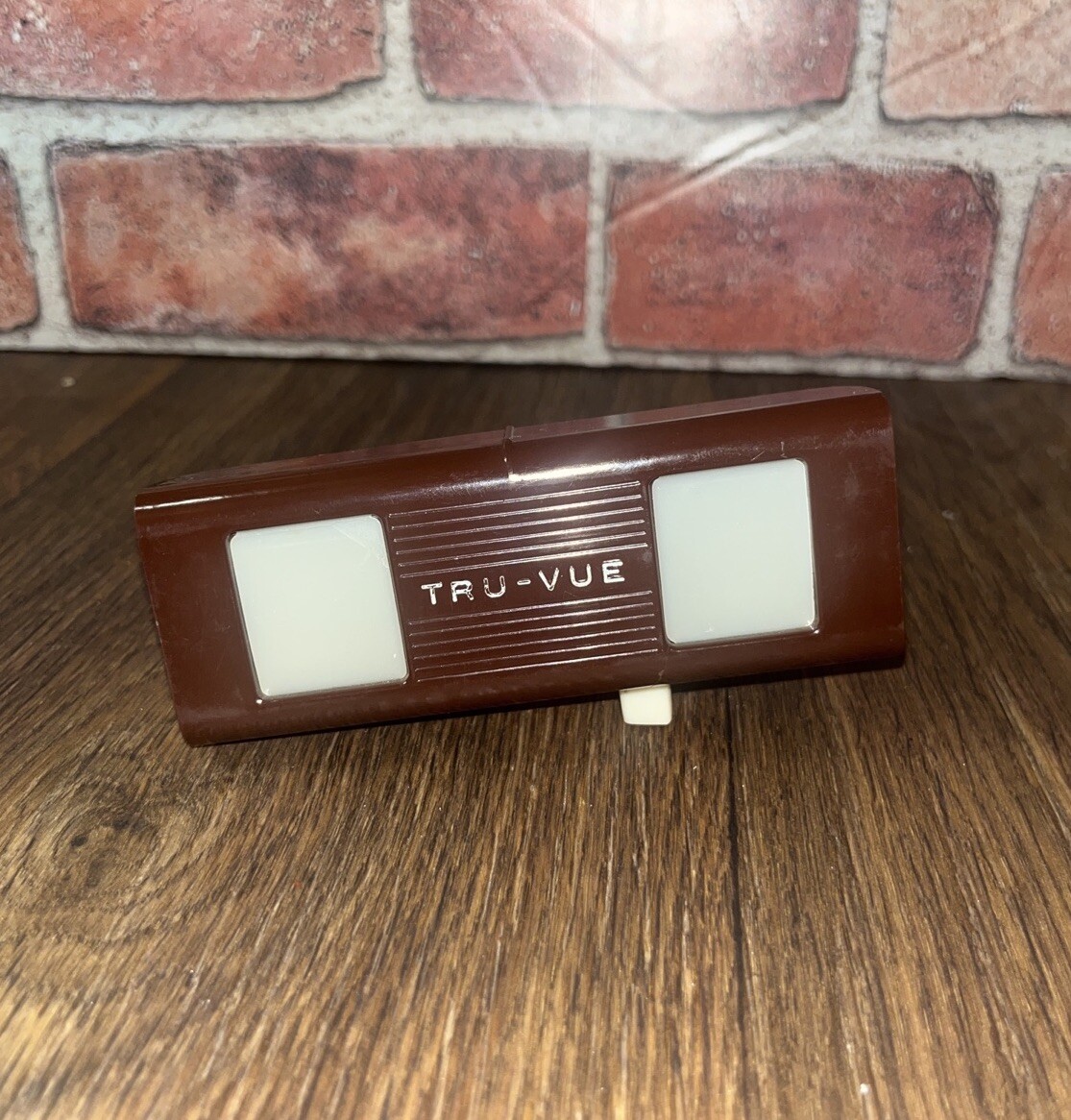 Tru-Vue 3-D Film Strip Viewer / Stereoscope Two-Tone Exc. Cond. Clean Lenses