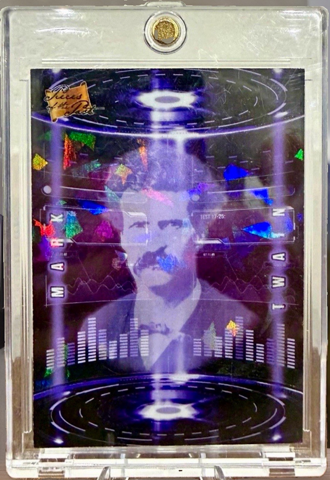 2021 Pieces Of The Past Historical Edition Mark Twain Immortalized 1/1 2021 Pieces Of The Past Historical Edition Mark Twain Immortalized 1/1