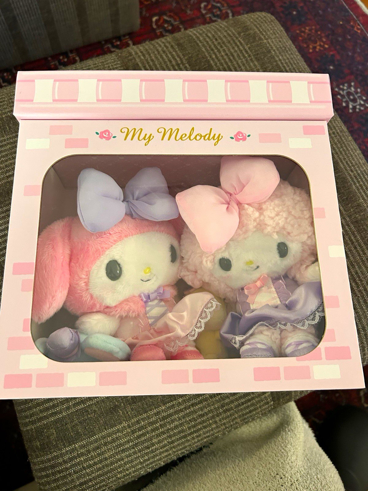Sanrio Sanrio 4 Piece Dress up plush doll set - My Melody -New