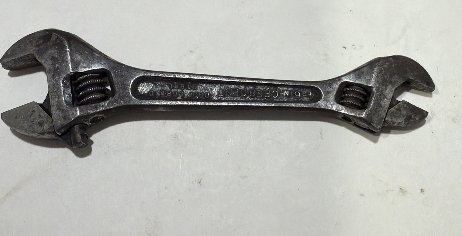 Rare Vintage Crescent Tool Jamestown NY 4-6” Inch Double Ended Adjustable Wrench Rare Vintage Crescent Tool Jamestown NY 4-6” Inch Double Ended Adjustable Wrench