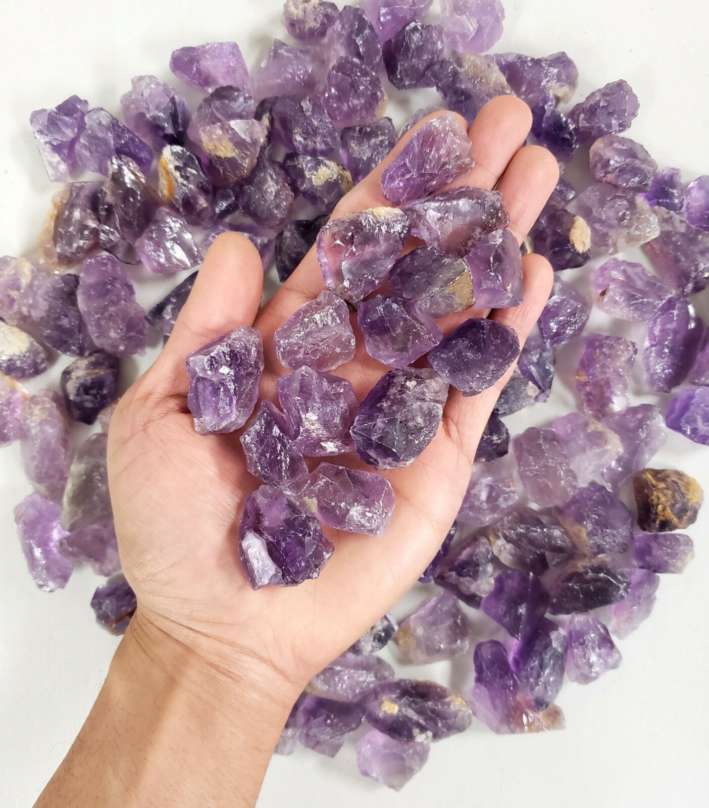 Raw Amethyst Crystal Chunks 1