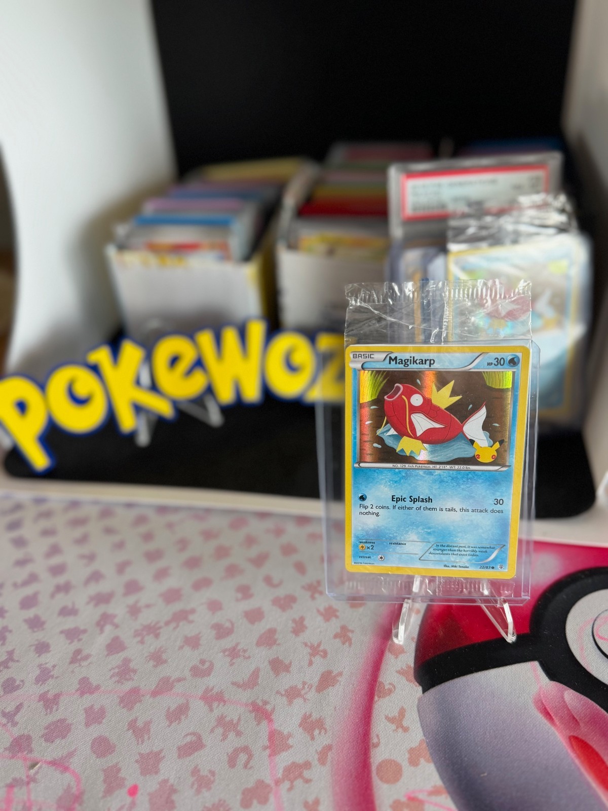 Magikarp Generations 20th Anniversary 22/83 Promo Holo 2016 SEALED Magikarp Generations 20th Anniversary 22/83 Promo Holo 2016 SEALED