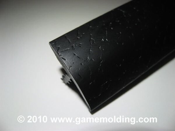 25 FT 3/4 INCH Black Leather Texture T-Molding (Arcade, MAME) FAST SHIP 25 FT 3/4 INCH Black Leather Texture T-Molding (Arcade, MAME) FAST SHIP