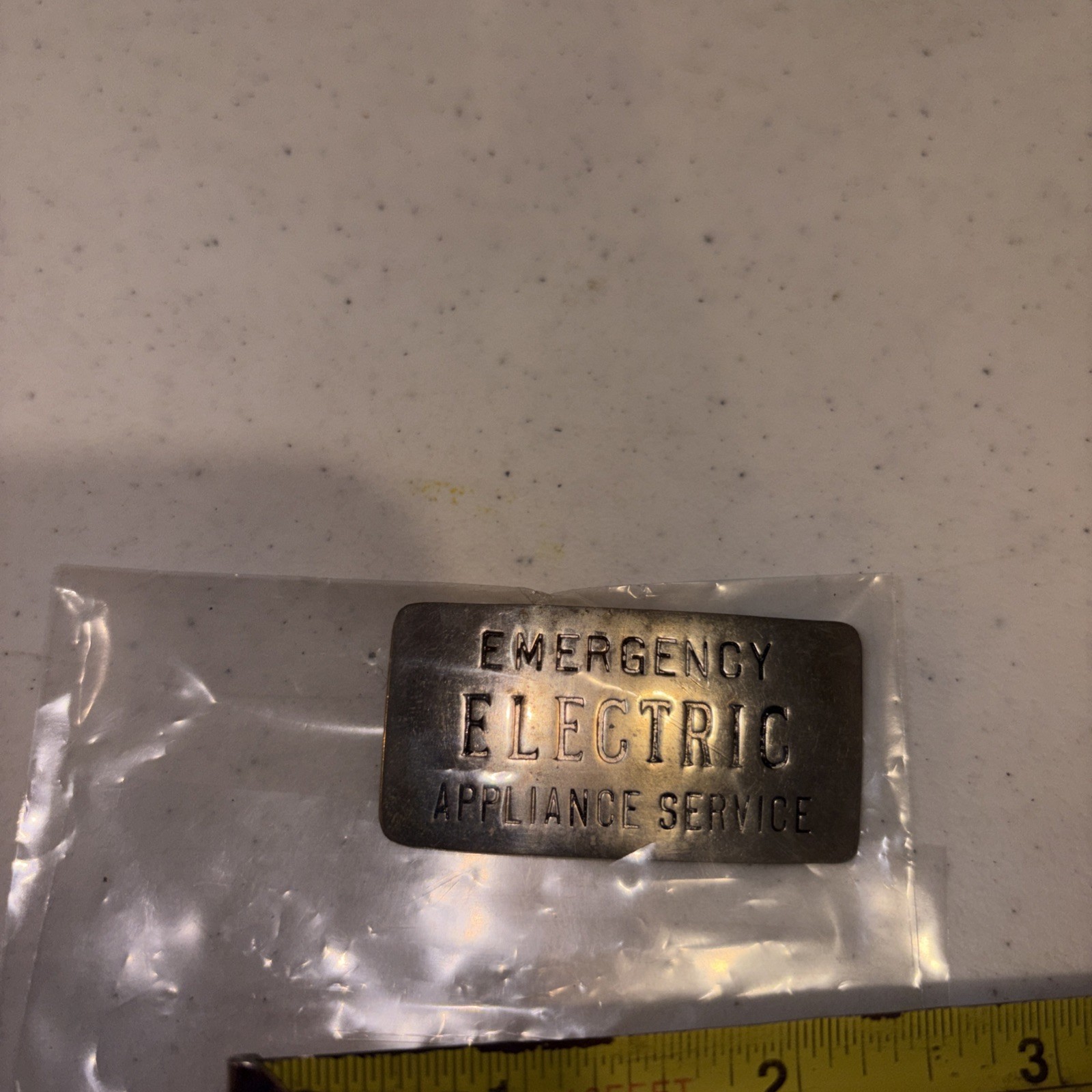 Vintage Employee Badge APPLIANCE GUARANTEED SERVICE NOS 2 Vintage Employee Badge APPLIANCE GUARANTEED SERVICE NOS 2