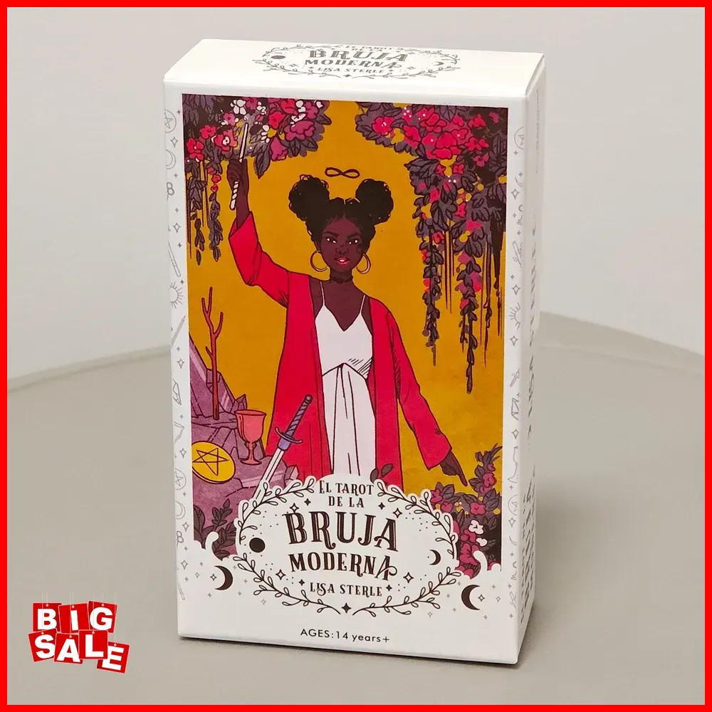 Modern Witch Tarot Deck in Spanish Language 10.3*6cm 78 Pcs Tarot Cards Combine Modern Witch Tarot Deck in Spanish Language 10.3*6cm 78 Pcs Tarot Cards Combine