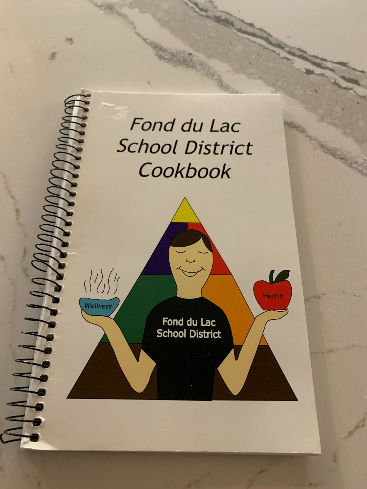 FOND DU LAC Wisconsin School district Cookbook Cook Books Recipes Spiral Health