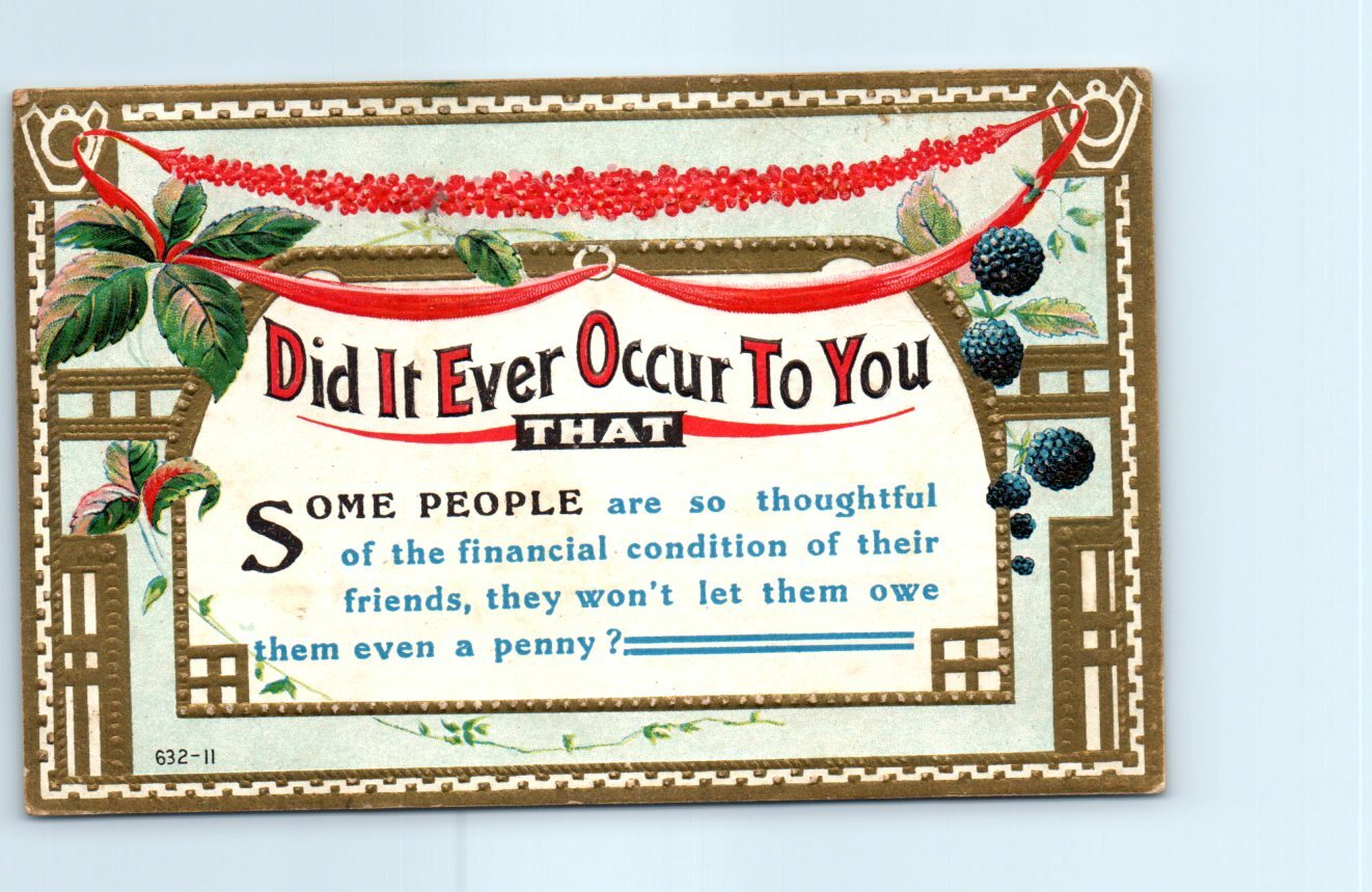 Postcard - Art Print with Quote - Did It Ever Occur To You