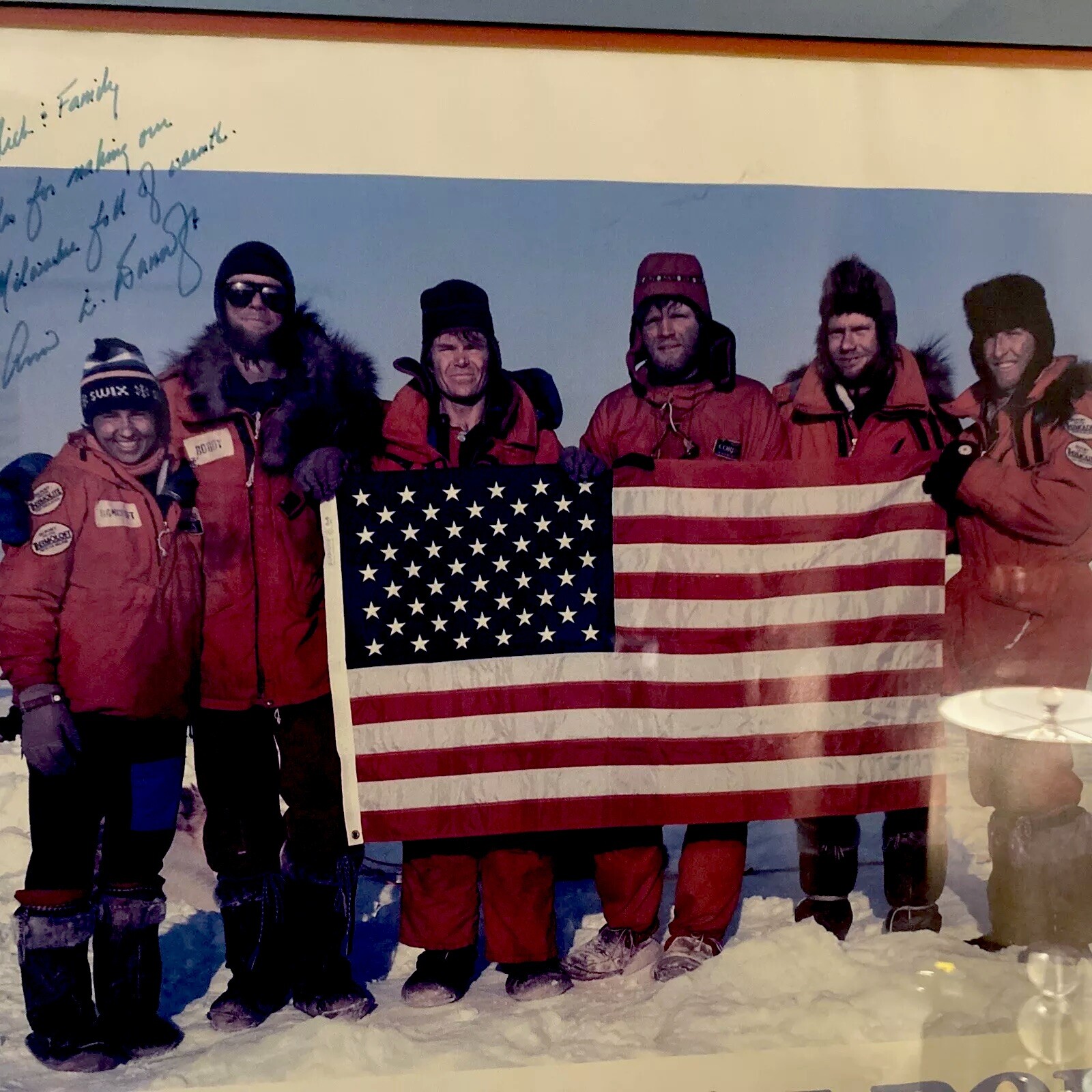 1986 North Pole Sled Dog Expedition Will Stegar Ann Bancroft SIGNED History